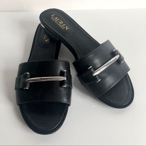New Ralph Lauren Leather Slides